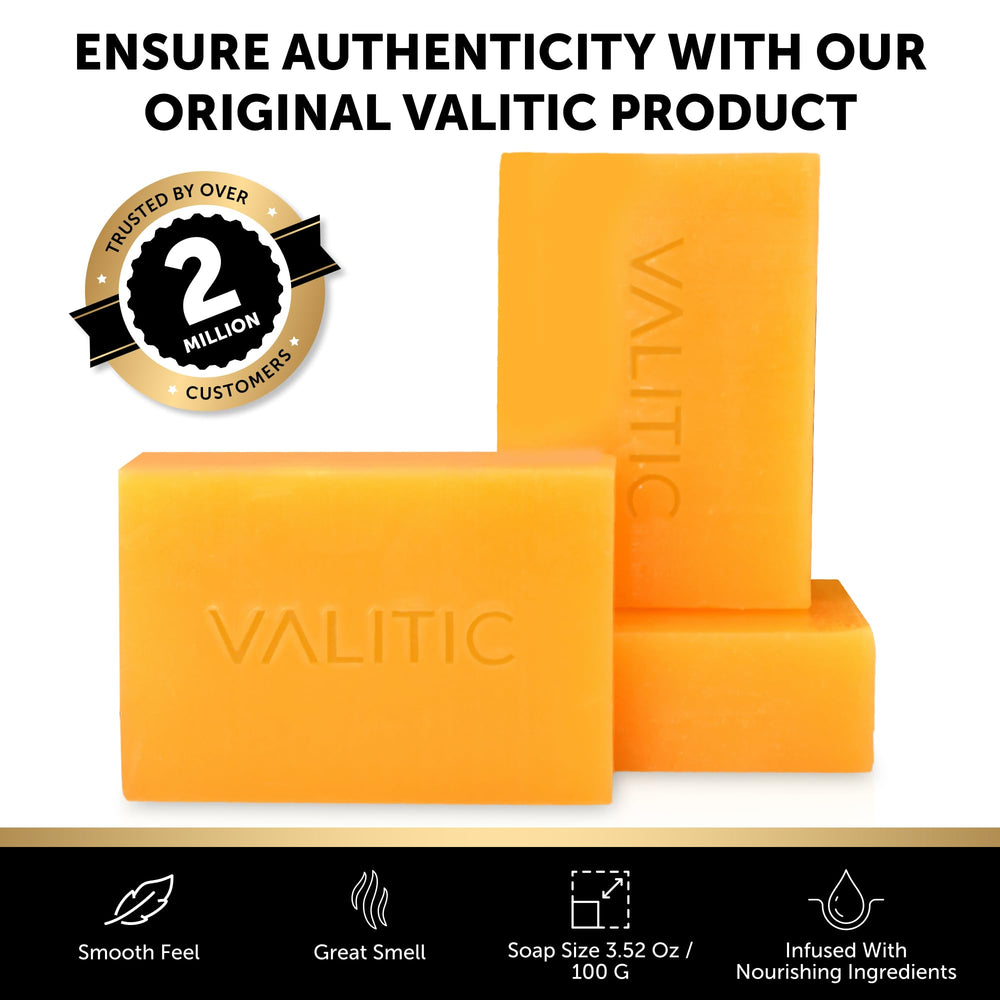 VALITIC Kojic Soap ingredientes vegetales para nutrición de la piel