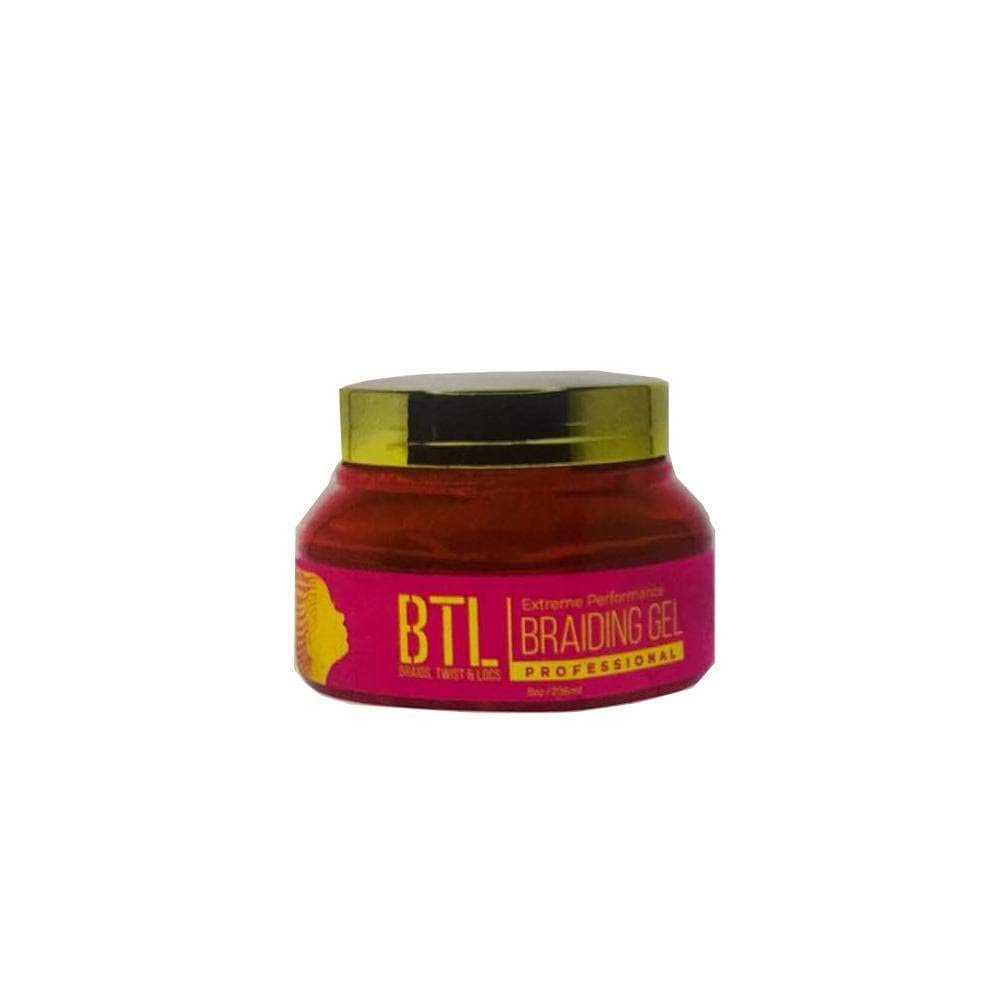 VANESSA BTL gel profesional para trenzas, fijación duradera y brillo suave