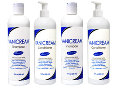 Vanicream Champú sensible — botella de 12 onzas, uso diario para piel sensible.