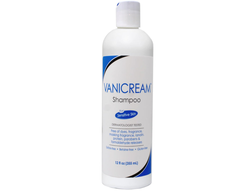 Vanicream Set dermatólogo recomendado — embalaje compacto para cuidado capilar sensible.