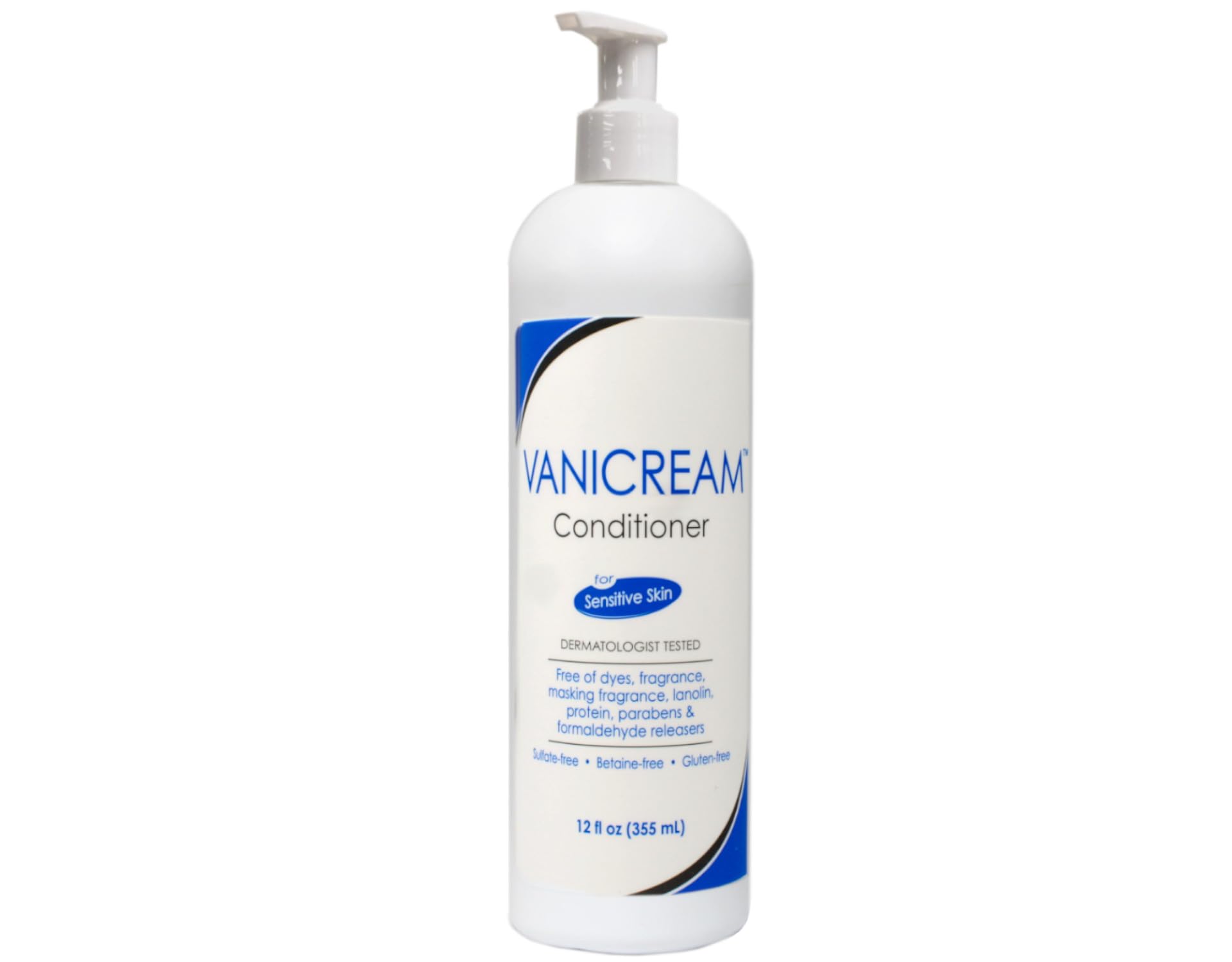 Vanicream Textura suave — champú crema ligero para piel sensible.