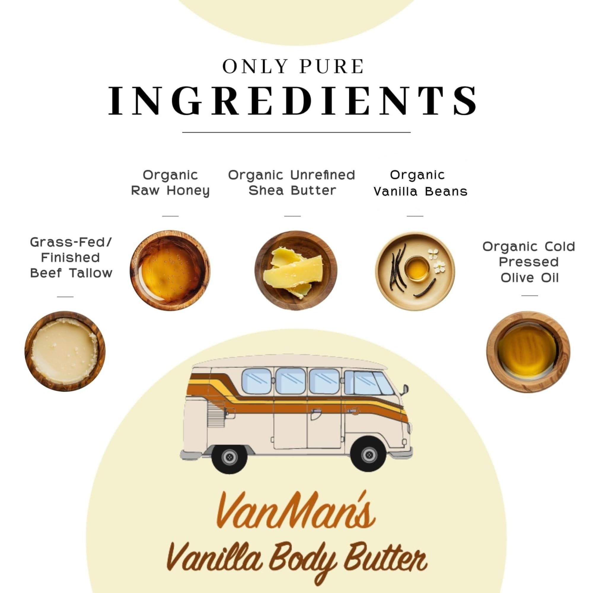 Vanman textura esponjosa para aplicación suave y rápida.