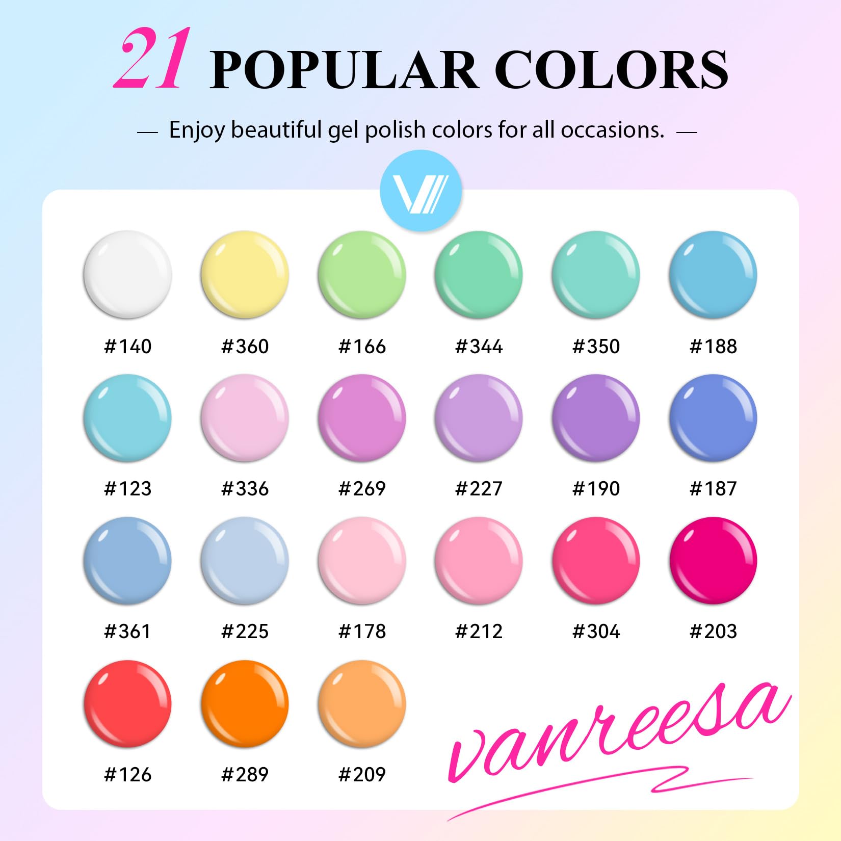 VANREESA Base coat para gel uñas con adherencia mejorada
