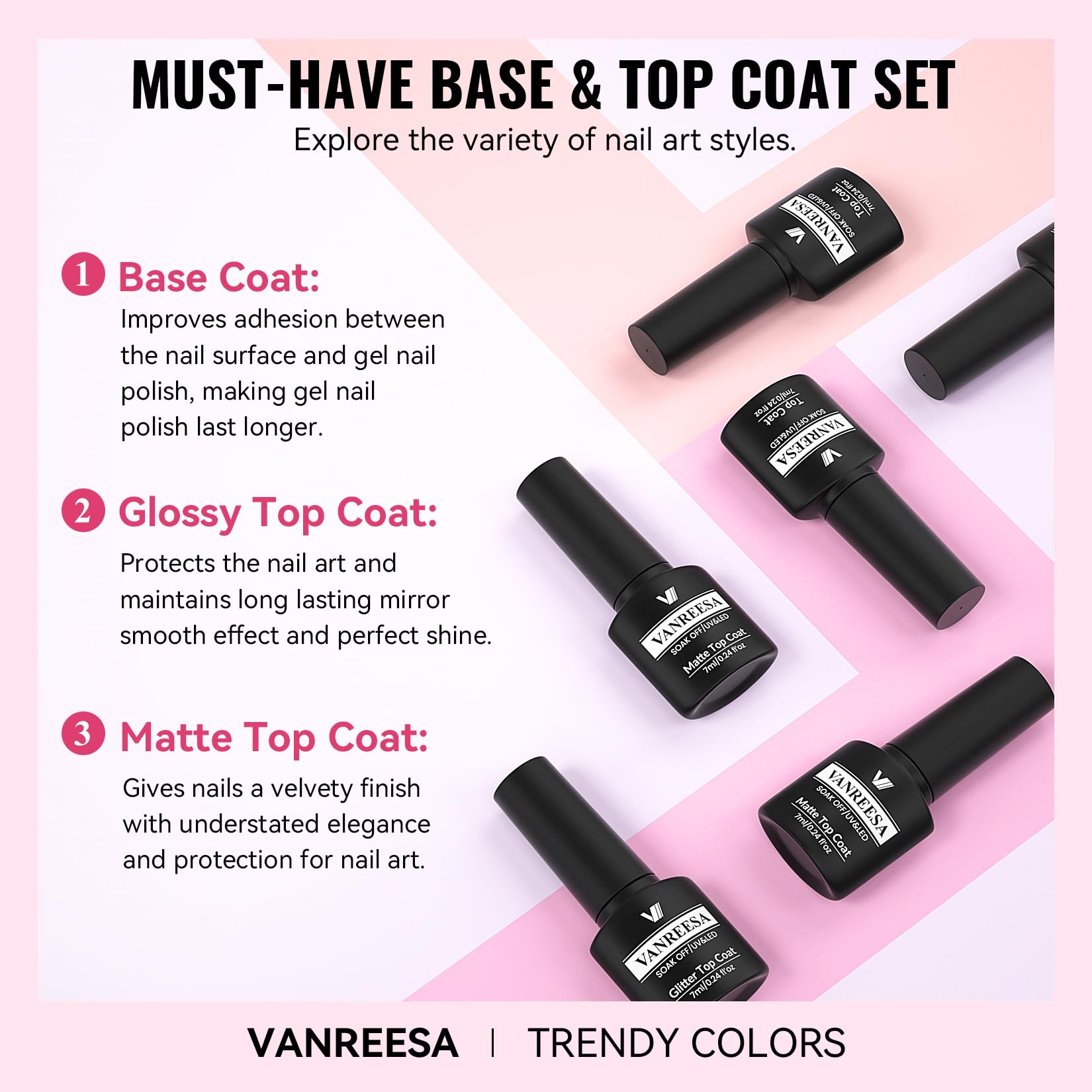 VANREESA kit regalo uñas, conjunto ideal para regalar creatividad.