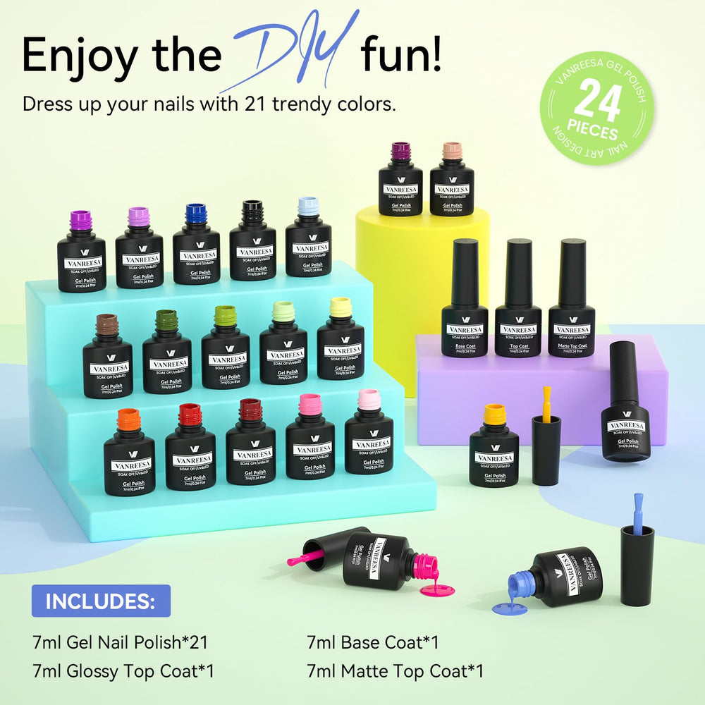 Presentación atractiva, ideal como regalo para entusiastas del cuidado de uñas.