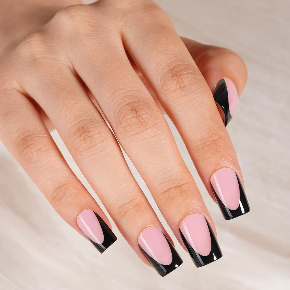 Vansiho uñas-frances-rosadas para arte en casa y retoques.