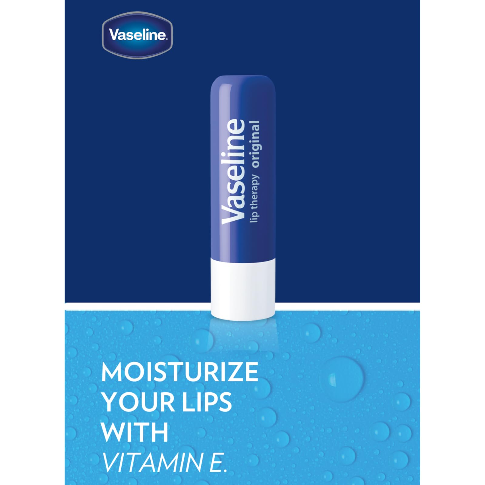 Vaseline Balsamo Labios Cuidado Diario Barra – uso rápido para labios sensibles.
