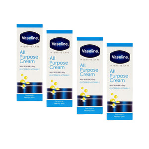 Vaseline Intensive Care Crema multiuso, envase de 41 ml para hidratación duradera.