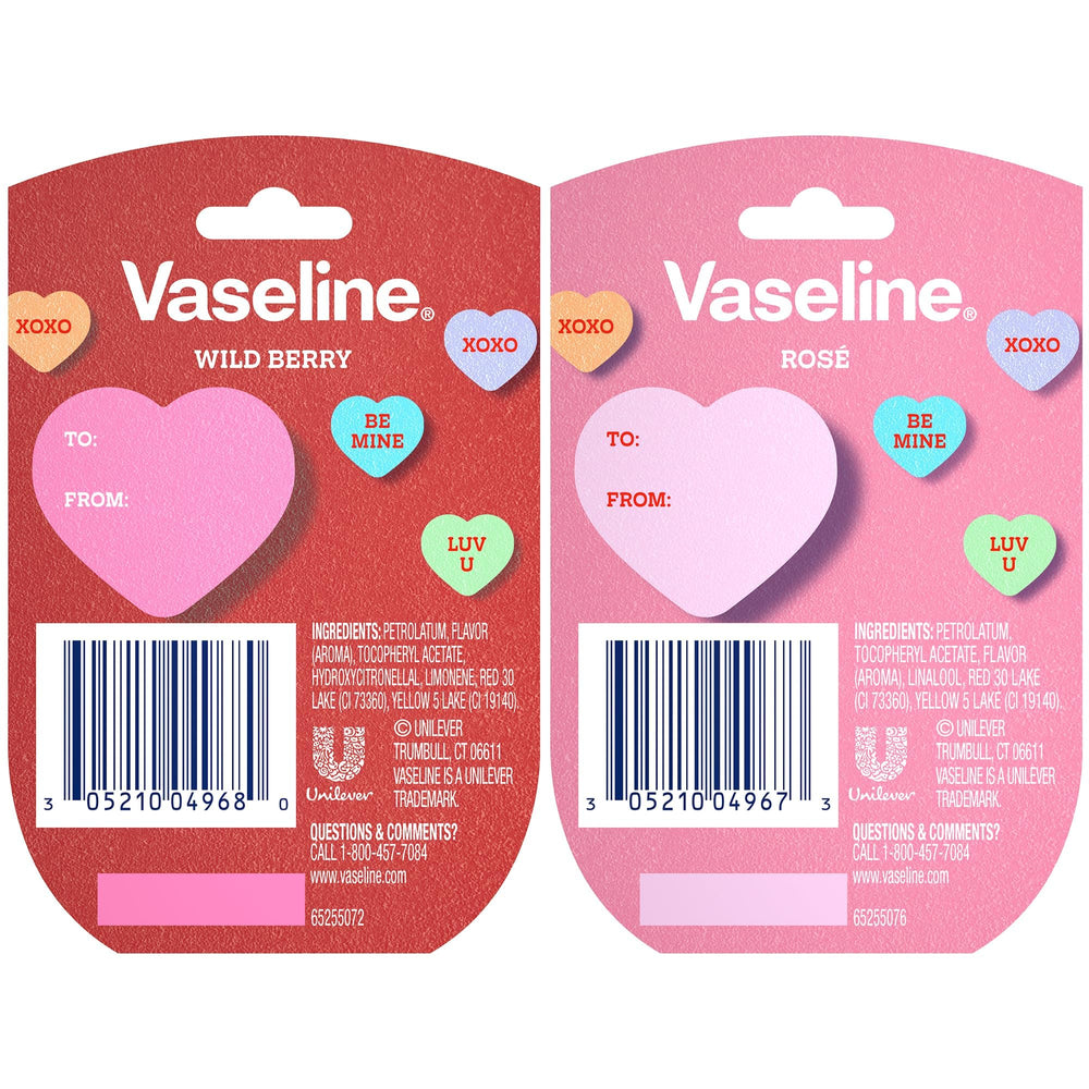 Bálsamo Vaseline Lip Therapy mini-tinte frambuesa silvestre: acabado suave y aroma frutal para labios.