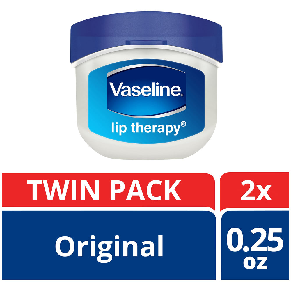 Expositor promocional de Vaseline Lip Therapy Original para 12 frascos.