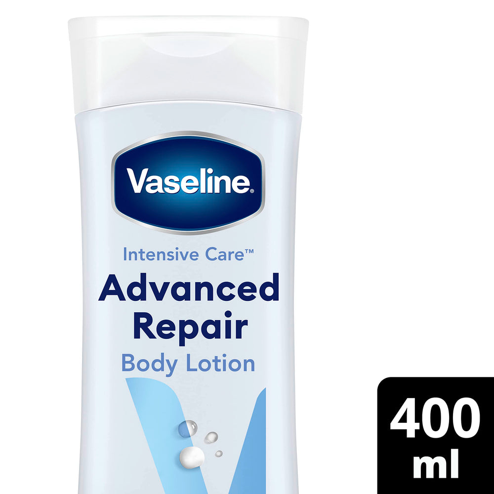 Vaseline Loción aplicación con textura suave para uso diario cómodo.