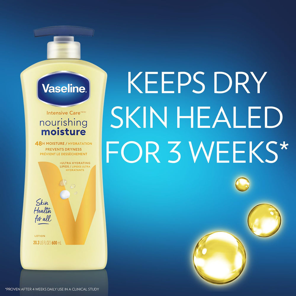 Paquete Vaseline de 3 productos para cuidado de la piel
