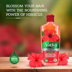 Vatika Naturals Aceite Multivitaminas, aplicación de masaje en cuero cabelludo.