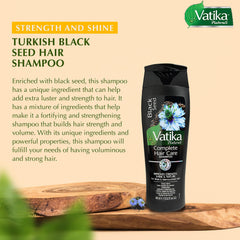 Vatika Naturals Champú textura cremosa deja cabello suave