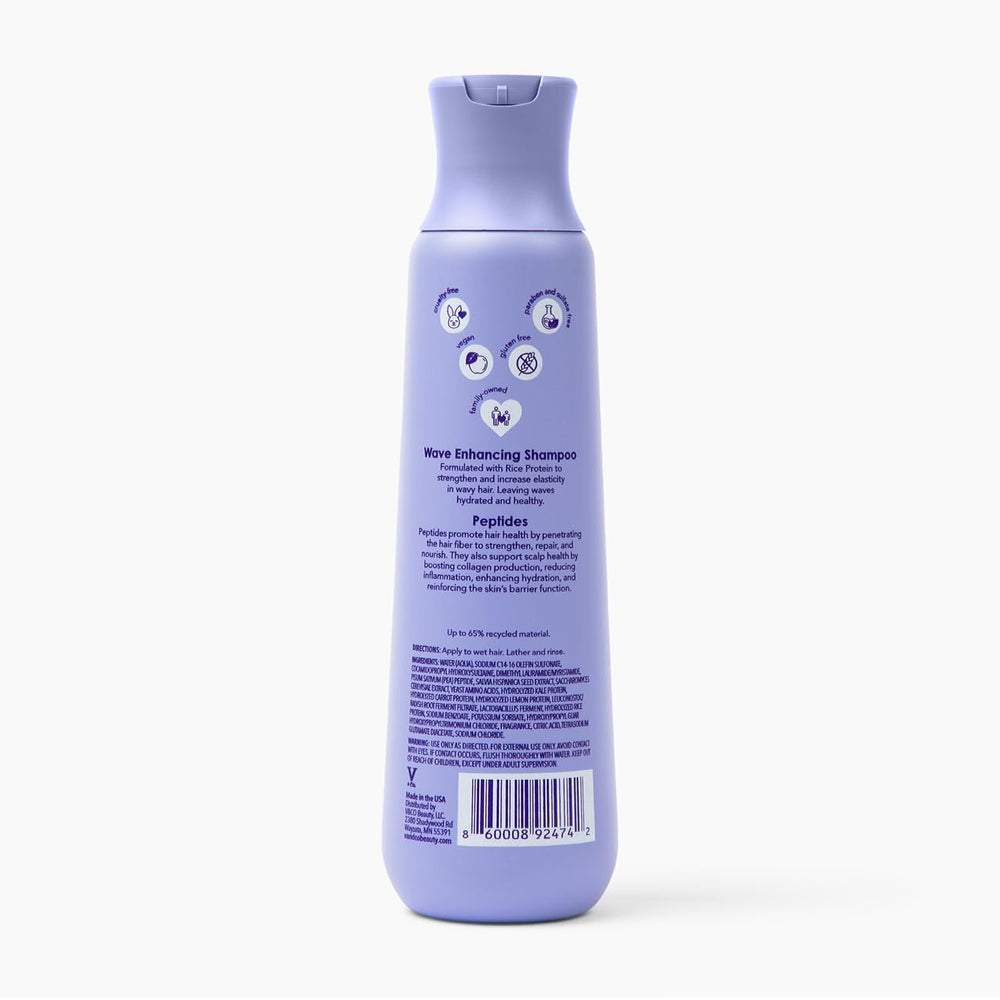 Uso diario del Champú Wave Babe para definición constante de ondas.