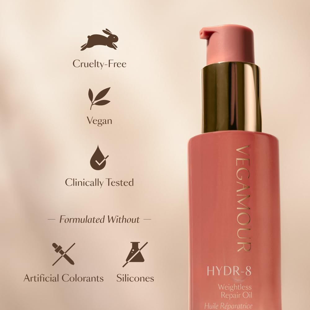 VEGAMOUR HYDR-8, frizz bajo control en cualquier clima.