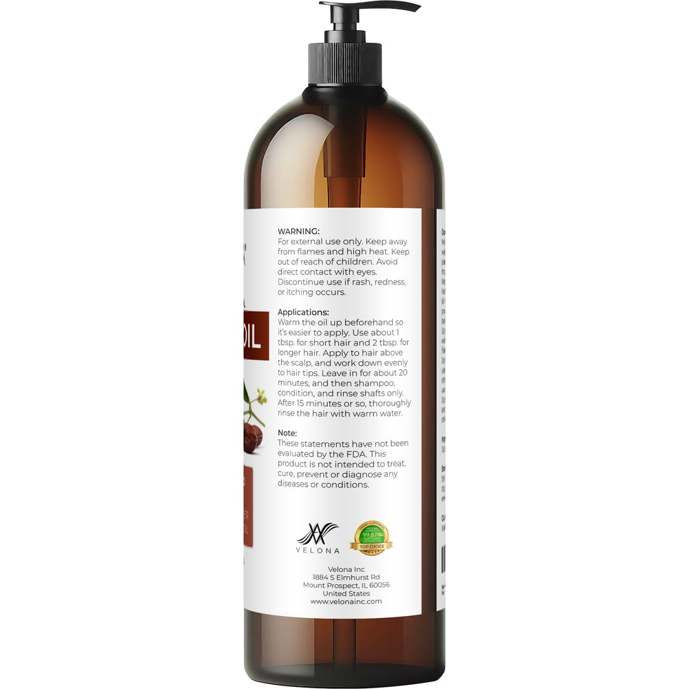 Cuidado del cabello con Velona Aceite de Jojoba para brillo
