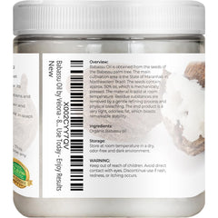 Velona Babassu Aceite aplicación facial para hidratación suave.