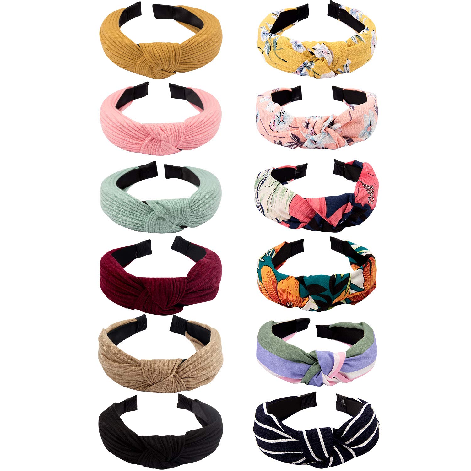 VelSCRUN diadema floral suave para uso diario con estilo bohemio.