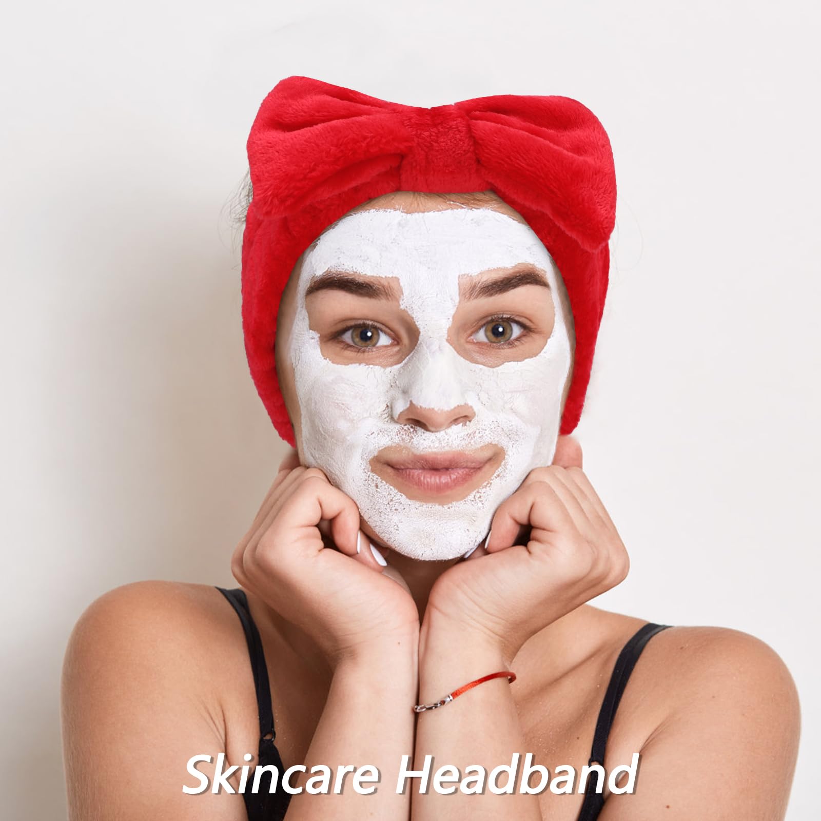 VELSCRUN uso facial cómodo para lavado facial con banda suave