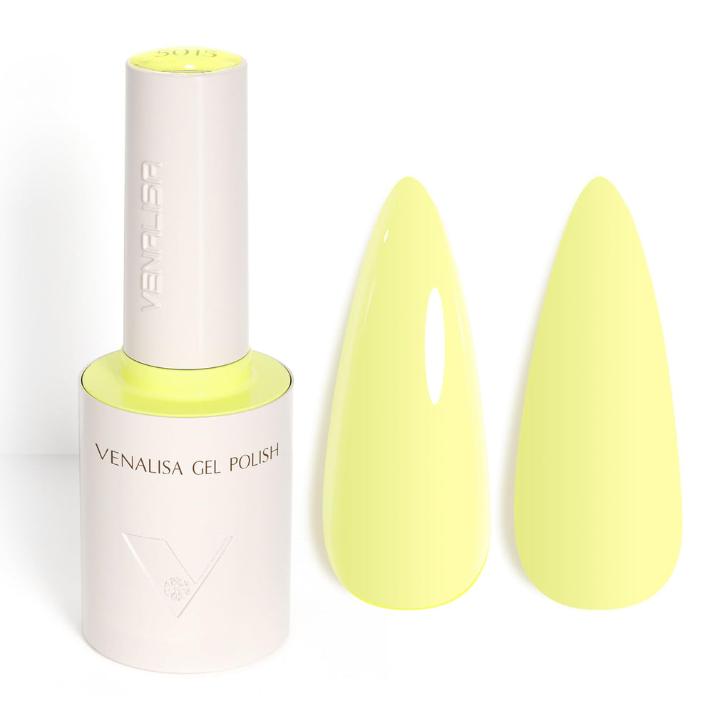 VENALISA gel amarillo mantequilla, botella para color uniforme y duradero.