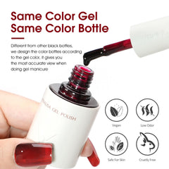 Venalisa Jelly Red: acabado de alto brillo para un look elegante