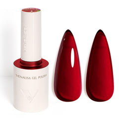 Venalisa Jelly Red: botella de esmalte en gel con acabado translúcido de alto brillo