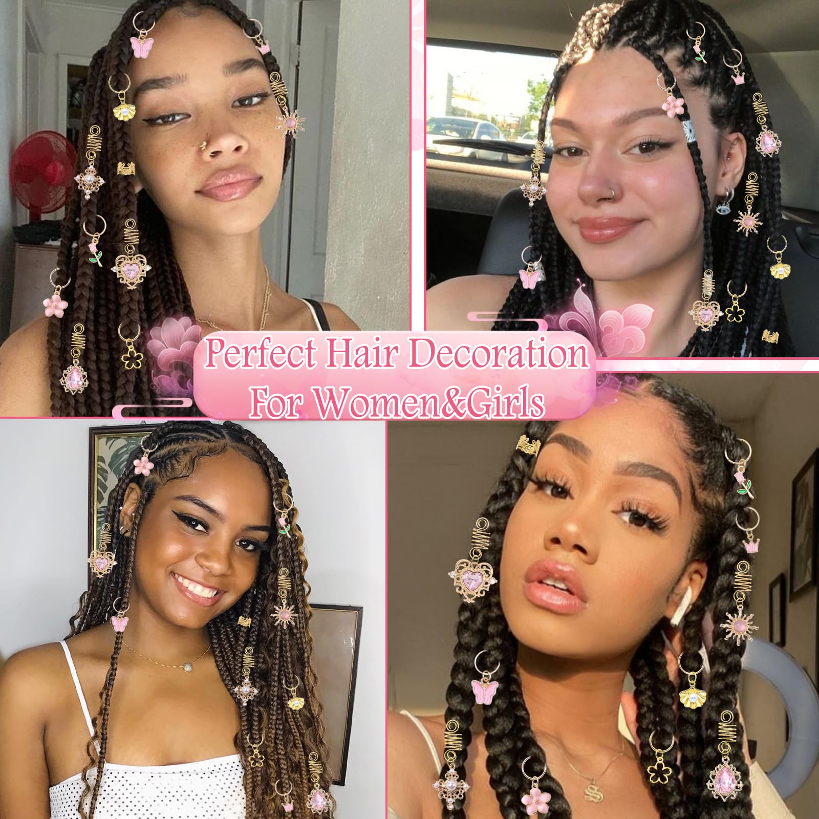 VENOFEN joyas para cabello lazo dorado: clip decorativo para peinados festivos
