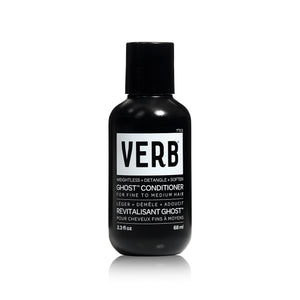 VERB Ghost Acondicionador botella visible para cabello fino y suave.