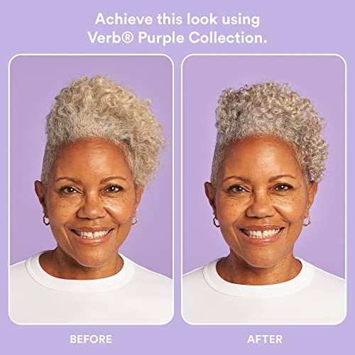 VERB mascara violeta, aplicación, hidrata y suaviza el cabello.