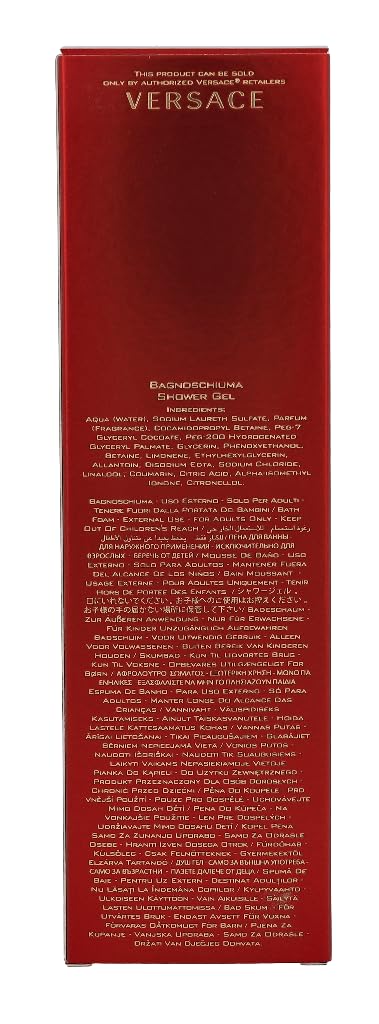 Versace Eros Flame notas aromáticas distintivas para tu rutina de baño.