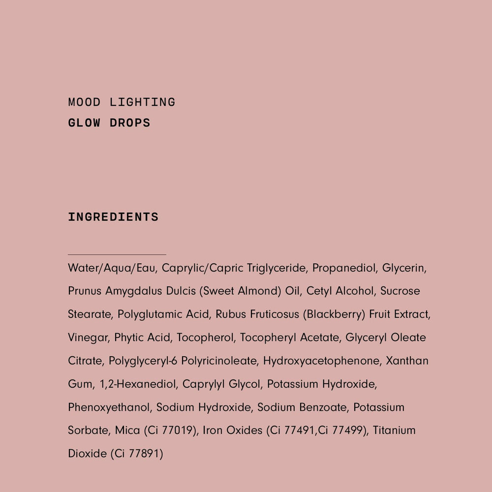 Versed Mood Lighting Drops realza la luminosidad con pigmentos reflectantes