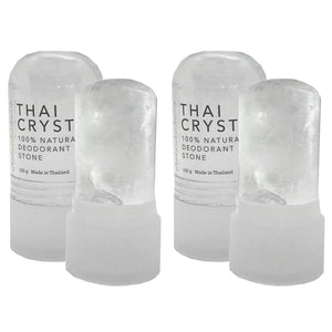 Desodorante Crystal Thai Verve Culture en botella roll-on para frescura todo el día