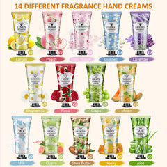 VESPRO set de cremas de mano: variedad de aromas para cada día.