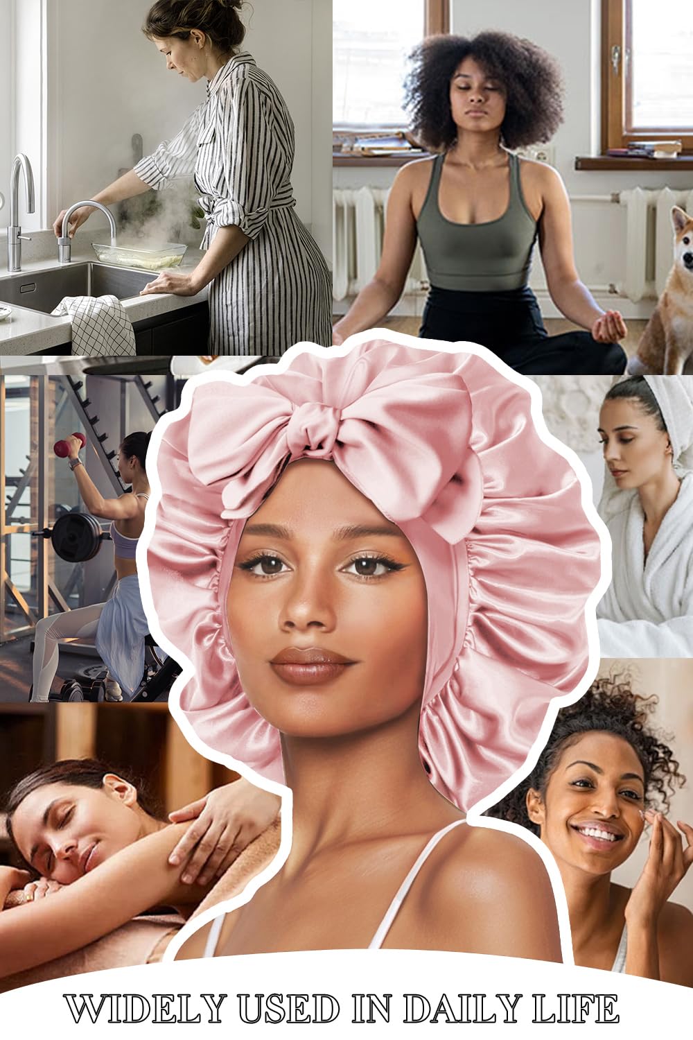 Diseño rosa elegante de Vettres para descanso y pijama.