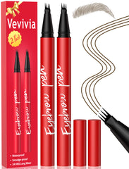 Vevivia Beauty: cejas naturales con dos lápices y punta 4.