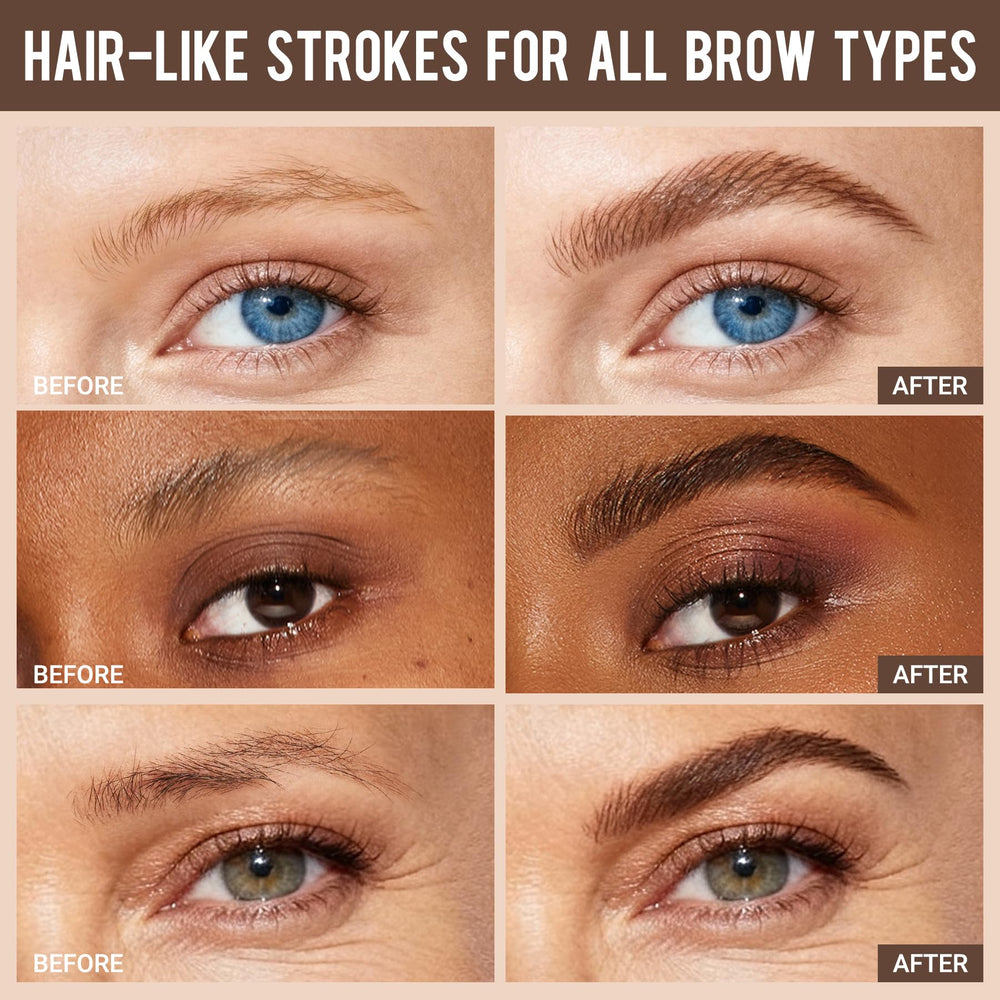 Vevivia Beauty: dibujo pelo para cejas, efecto natural y definido.