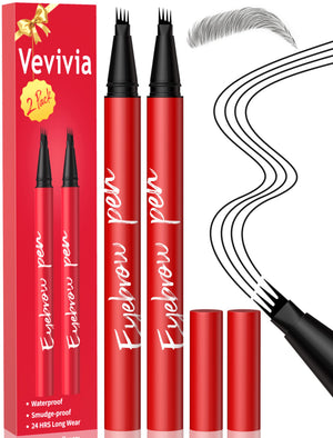 Vevivia Beauty Cejas Lapiz 4 Puntas detalle, trazo fino natural