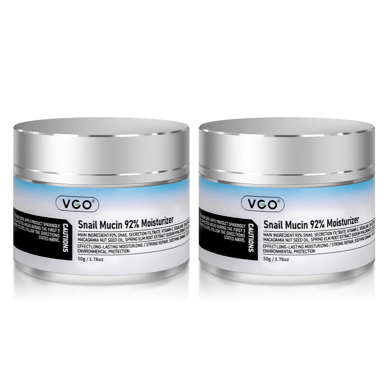 VGO dos-pack mucina de caracol 92% para hidratación y reparación