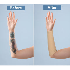 Vicenpal cobertura tatuaje antebrazo diseño sólido y discreto.