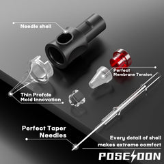 Vidattx Poseidón cartucho 12 3RL con membrana para seguridad y tinta.