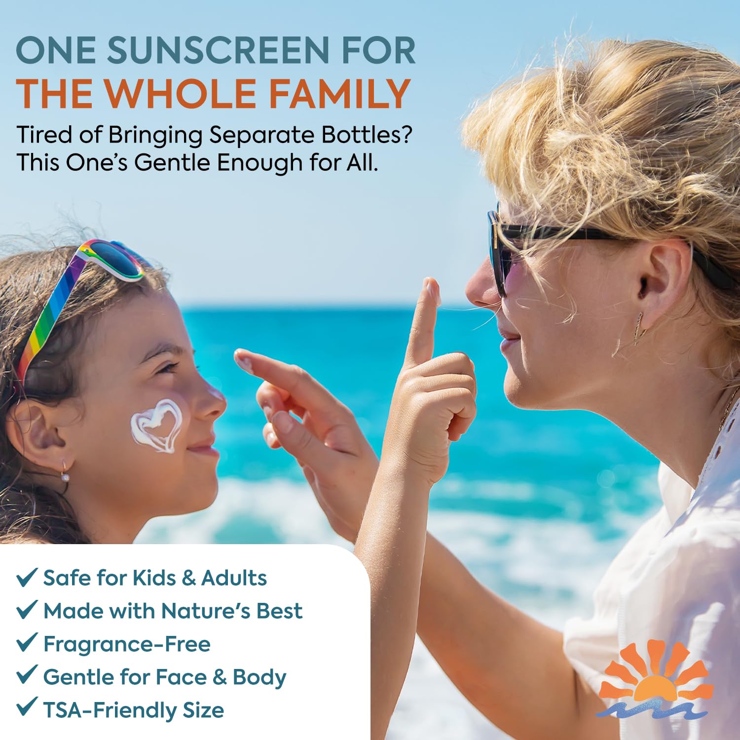 Vigority crema solar apta para piel sensible e niños.