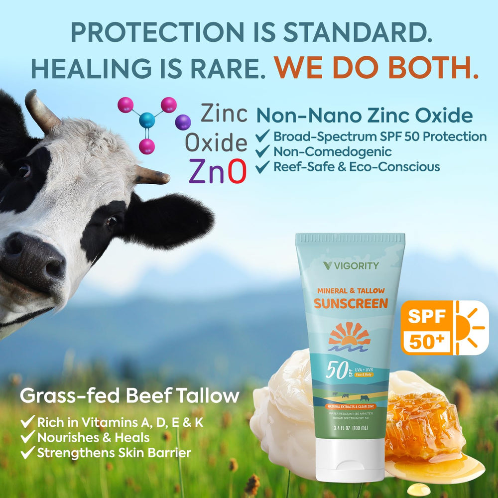 Vigority crema solar para cuerpo, protección uniforme durante actividades.