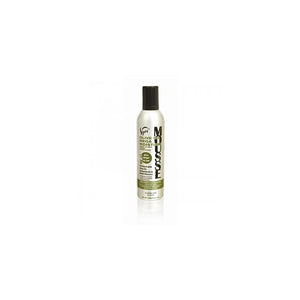 Vigorol espuma hidratante con aceite de oliva en el bote, suavidad para el cabello.