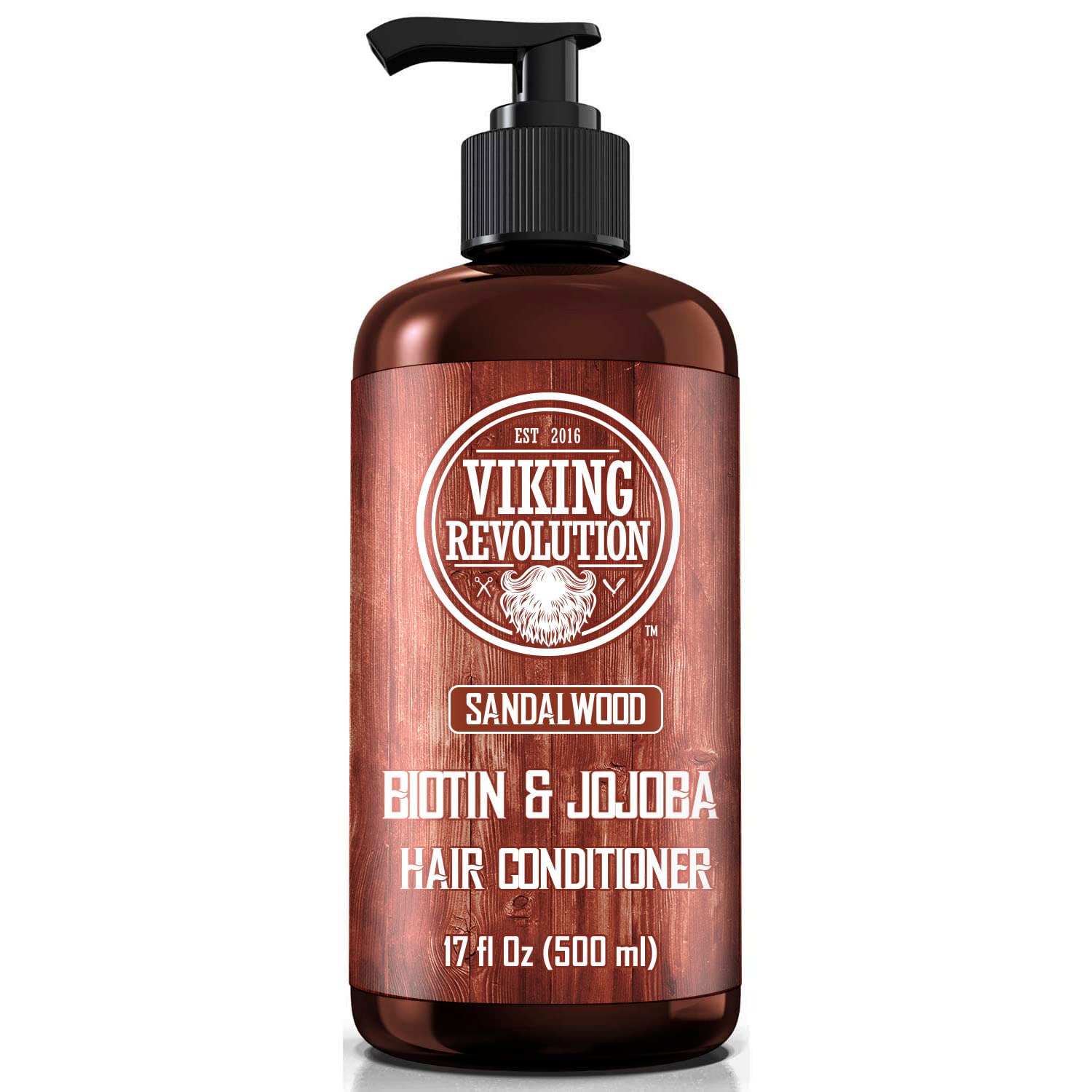 Condicionador Viking Revolution Sandalo: botella frontal lista para cabello suave y nutrido