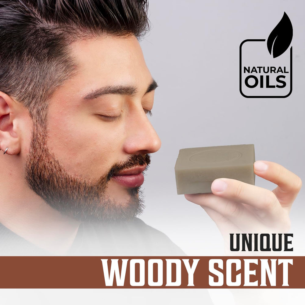 Rutina de higiene masculina con Viking Revolution y aroma suave.