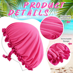 Gorro bronceado azul de Vinsatin ofrece protección ultravioleta y confort.