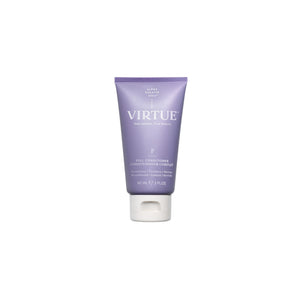 Acondicionador VIRTUE voluminizante en botella, aporta cuerpo sin pesadez.