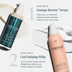 Virtue Curl Defining Whip: manteca de karité hidrata y define.