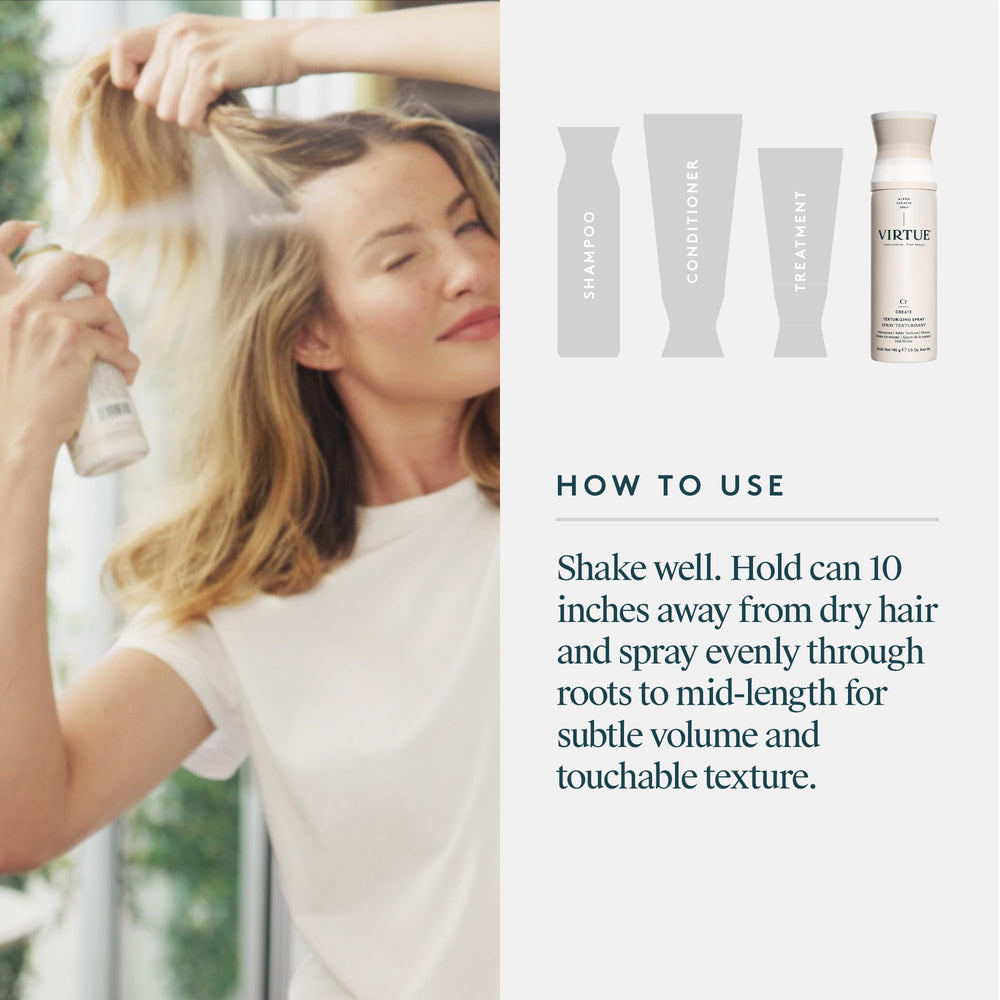 VIRTUE Texturizing Spray apto para todo tipo de cabello